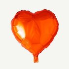 Hjärta Folieballong Orange