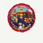Brandman Sam® Rund Folieballong