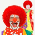 Clown Afroperuk Röd