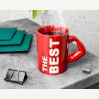 The Best Mugg Muskelhandtag Röd