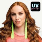 UV-örhängen Neongrön