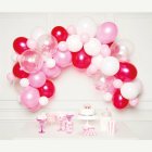 Ballongbåge DIY Rosa