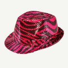 Zebrarandig Fedora Rosa