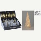 LED Julgran Transparent
