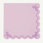 Rosett Servetter Lila