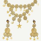 Guldmynt Örhängen & Halsband