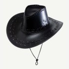 Jesse Cowboyhatt Svart