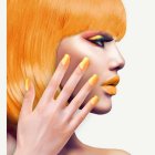 Neon Naglar Orange