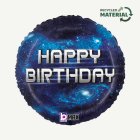 Happy Birthday Galax Folieballong