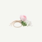 Servettring Ljusrosa Ros
