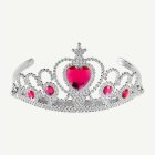 Prinsessa Barntiara Silver/Rosa