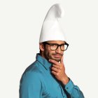 Smurfhatt Vit