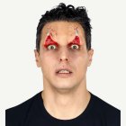 Halloween Uppfläkta Latexögonlock