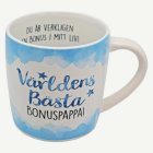 Världens Bästa Bonuspappa Mugg