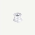 Glas Ljusstake Silver