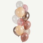 Baby Girl Latexballonger Rosa