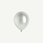 Krom Mini Latexballonger Silver