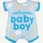 Baby Boy Body Folieballong