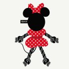 Minnie Mouse® Rep Hundleksak Röd