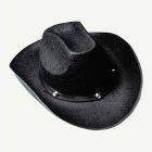 James Cowboyhatt Svart