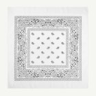 Klassisk Bandana Vit