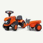 Kubota® Traktor Gåbil Med Släp Orange