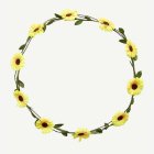 Blommor Pannband