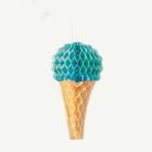 Mint Glasstrut Honeycomb