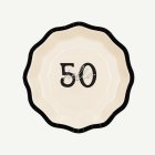 Hello 50 Rosett Papperstallrikar