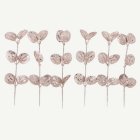 Eukalyptus Konstgjorda Blomsterkvistar Roséguld