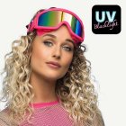 UV Skidglasögon Neonrosa