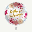 Grattis På Födelsedagen Folieballong Röd