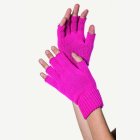 Fingerlösa Vantar Neonrosa