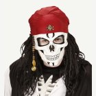 Pirat Skelett Mask, Bandana