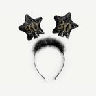 30 År Diadem Svart