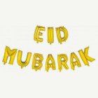 Eid Mubarak Folieballoner Guld