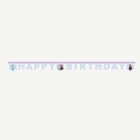 Frozen® Happy Birthday Pappersgirlang Ljusrosa