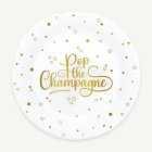 Pop The Champagne Papperstallrikar