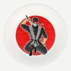 Ninja Party Papperstallrikar