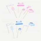 Gender Reveal Selfie Props