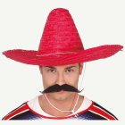 Mexikansk Sombrero Röd