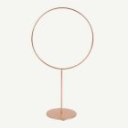Dekorativ Cirkel Metall Roséguld