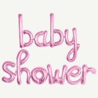 Babyshower Folieballonger Rosa
