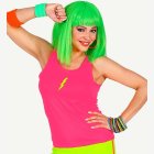 Blixt Linne Neonrosa