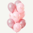 Ballongbukett Happy Birthday Lush Blush