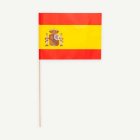 Spanien Flagga På Pinne