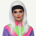 Retro Babe Peruk Vit