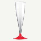 Tunna Champagneglas Röd