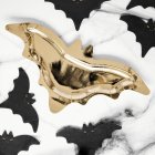 Fladdermus Papptallrikar Guld