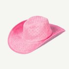 Strass Cowboyhatt Ljusrosa